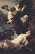 REMBRANDT Harmenszoon van Rijn Abraham's Sacrifice (mk33) Spain oil painting reproduction